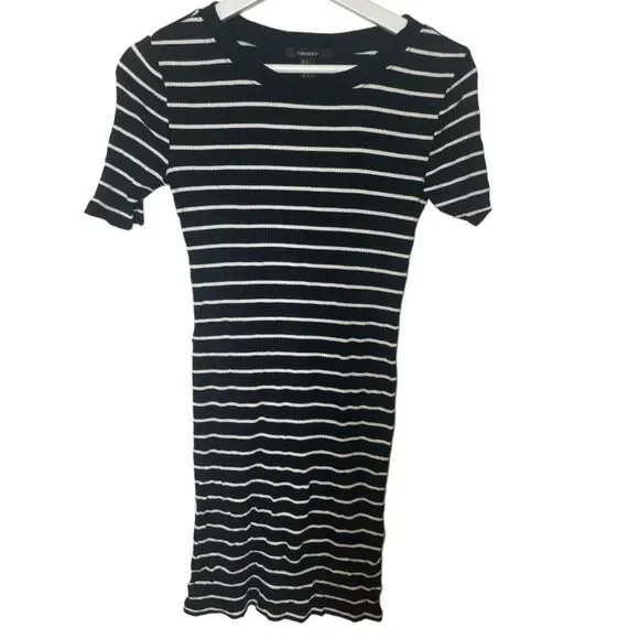 Forever 21 dress small midi dress stripe - Picture 2 of 5